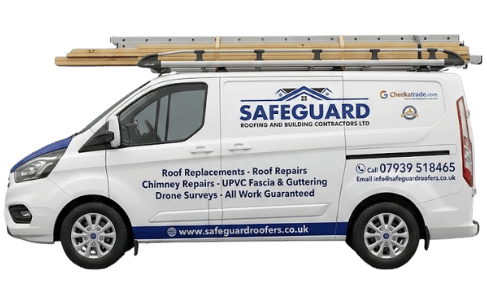 Hallmark Roofing Work Van