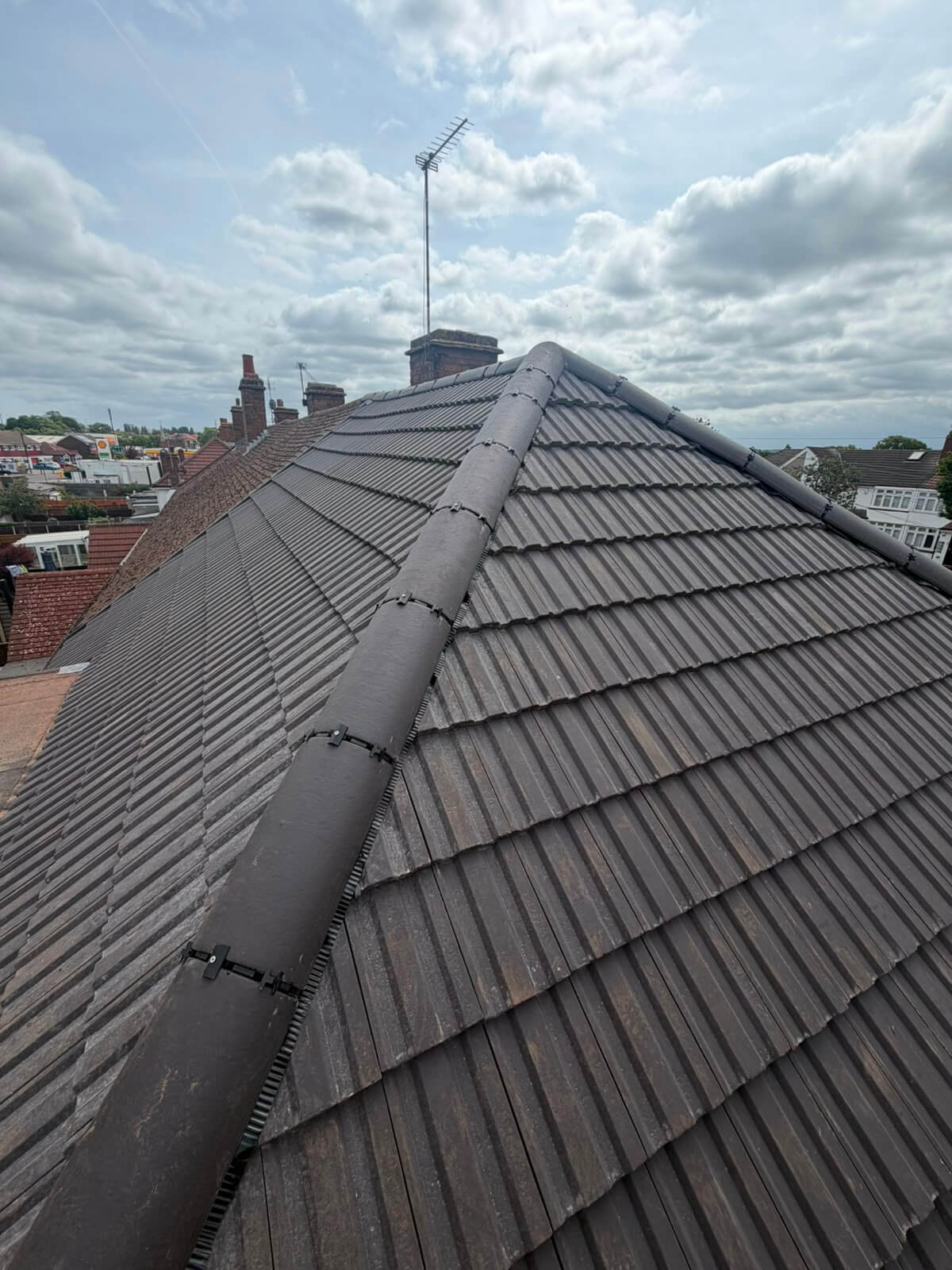 roof replaced on house