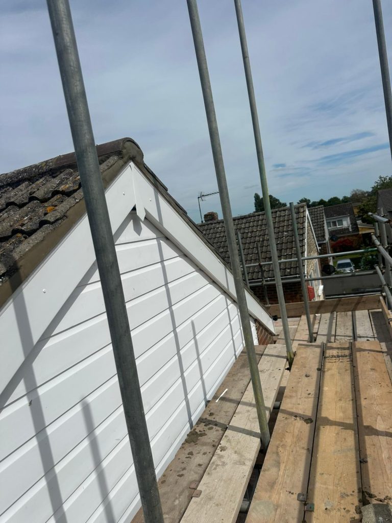 white upvc fasia and soffits